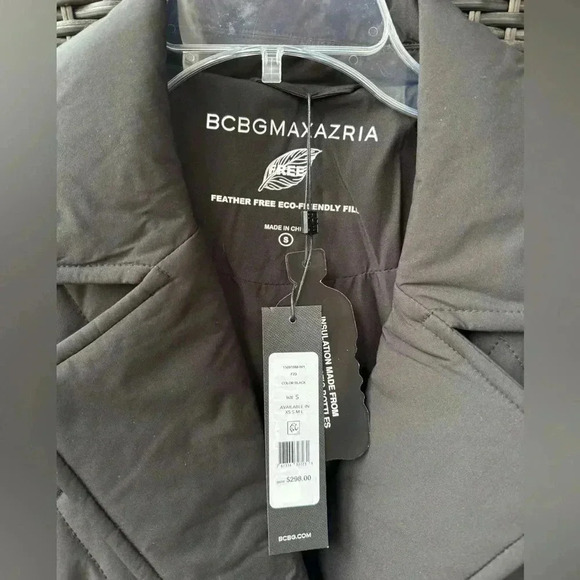 BCBG MAXAZRIA Womens Quilted Water Resistant Blazer Style Jacket Size Small‎ - Picture 4 of 7